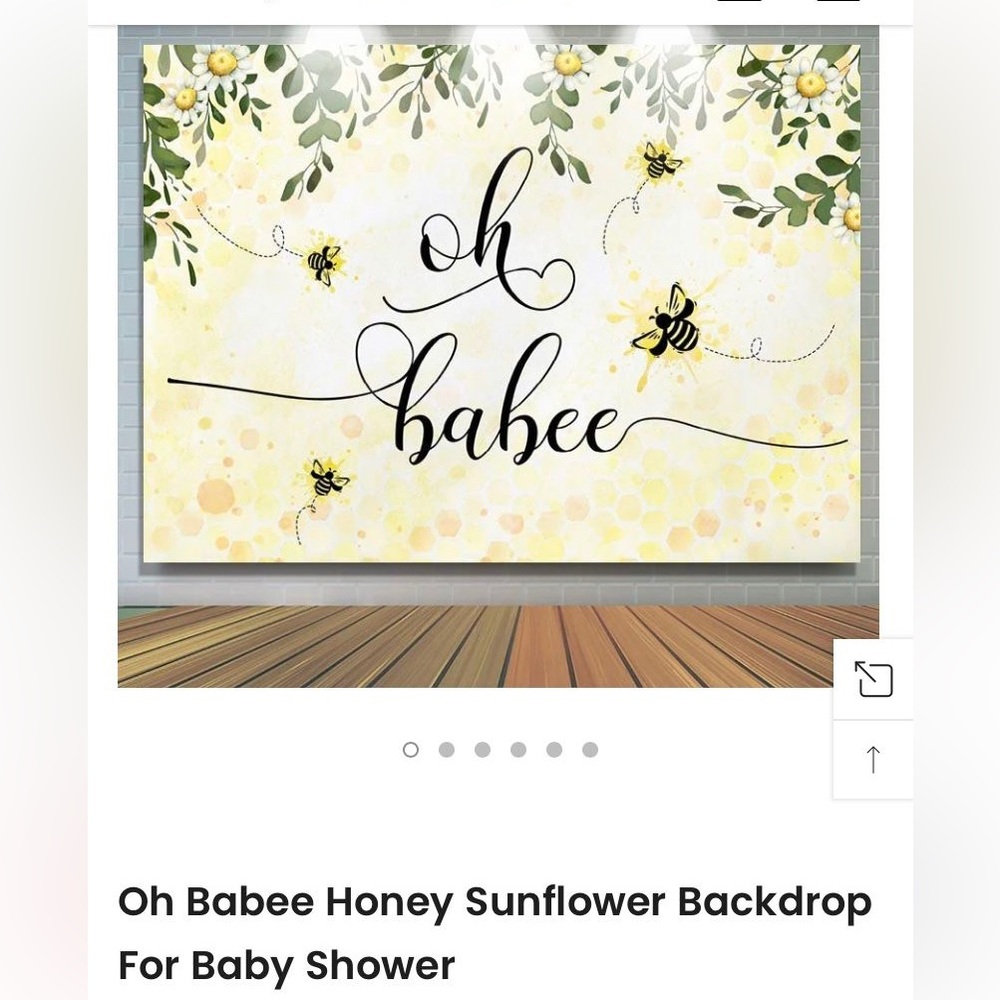 BABY SHOWER BACKDROP